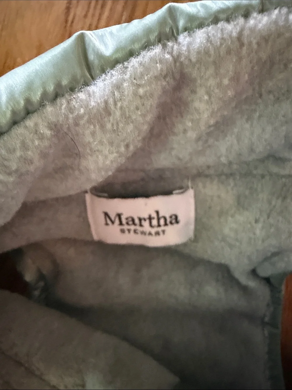 Martha Stewart shiny mint